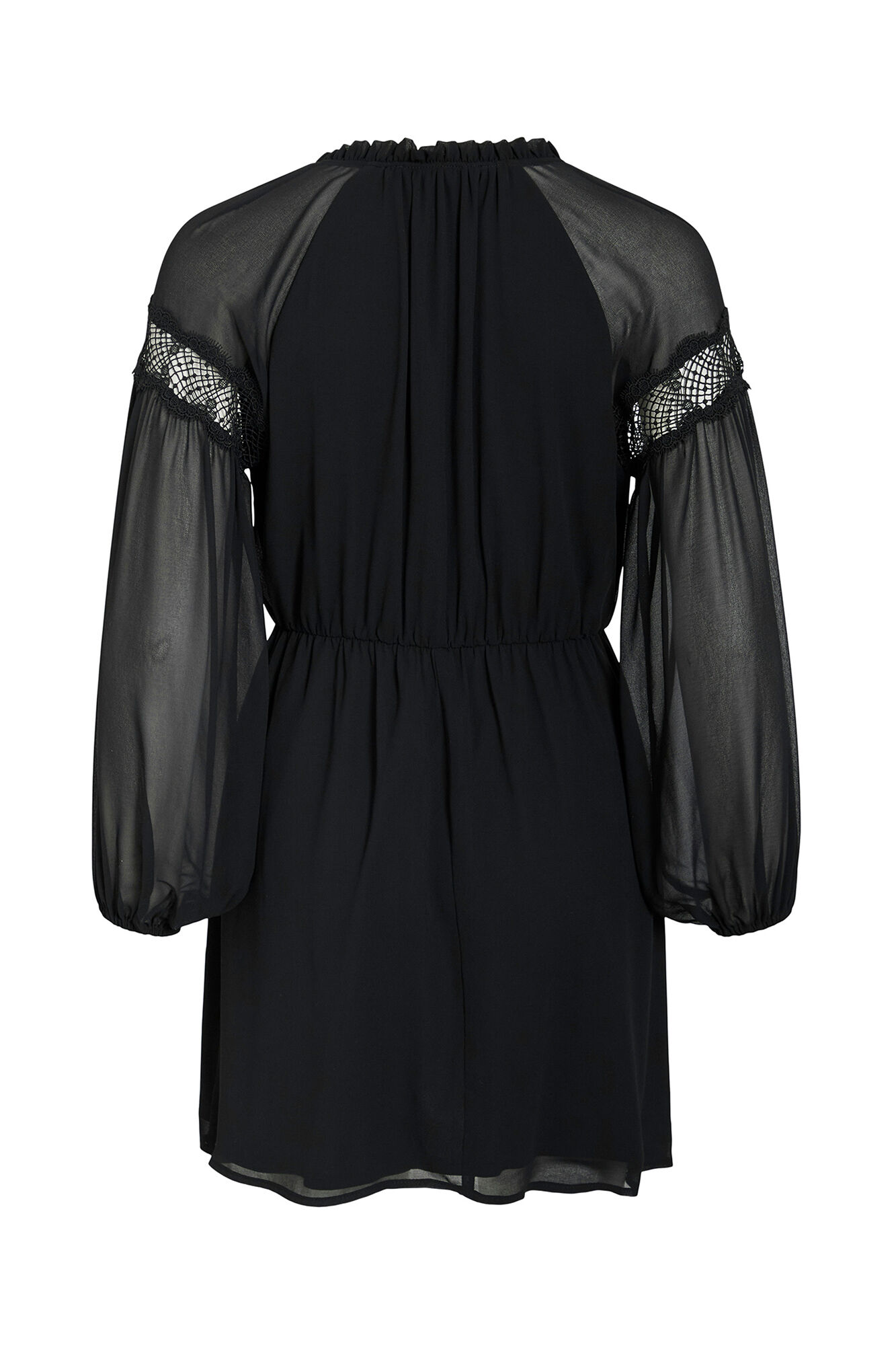 Vila Vestido curto de chiffon