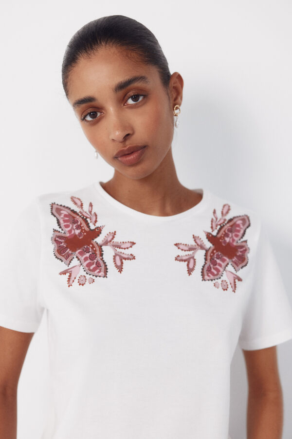 Cortefiel Printed t-shirt Multicolour