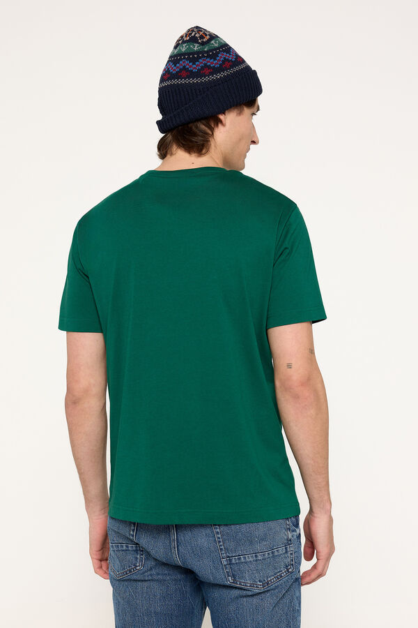 Gant T-shirt 100% algodão Verde