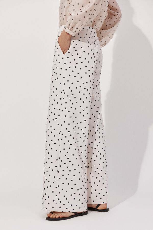 Cortefiel Bolinhas palazzo de bolinhas Impress&atilde;o