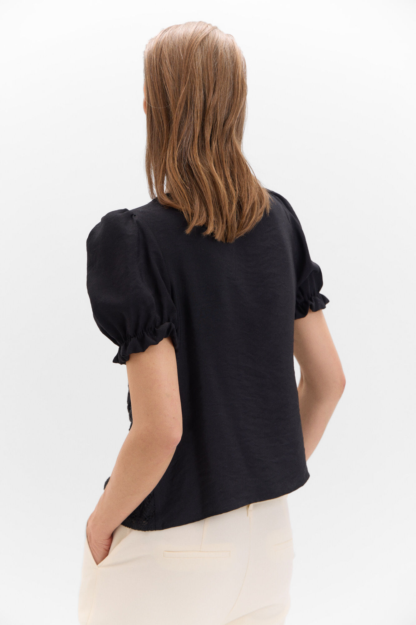 Blusa combinada best sale