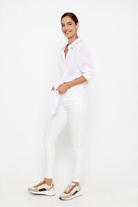 Cortefiel Sensational colour trousers White