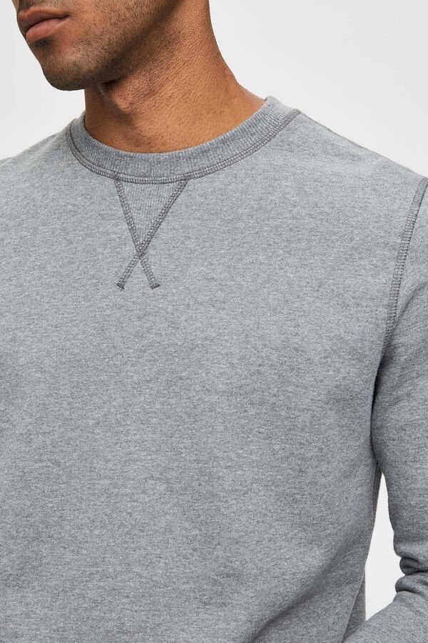 Cortefiel Organic sweatshirt Grey