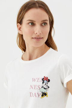 Cortefiel Disney T-shirt Natural
