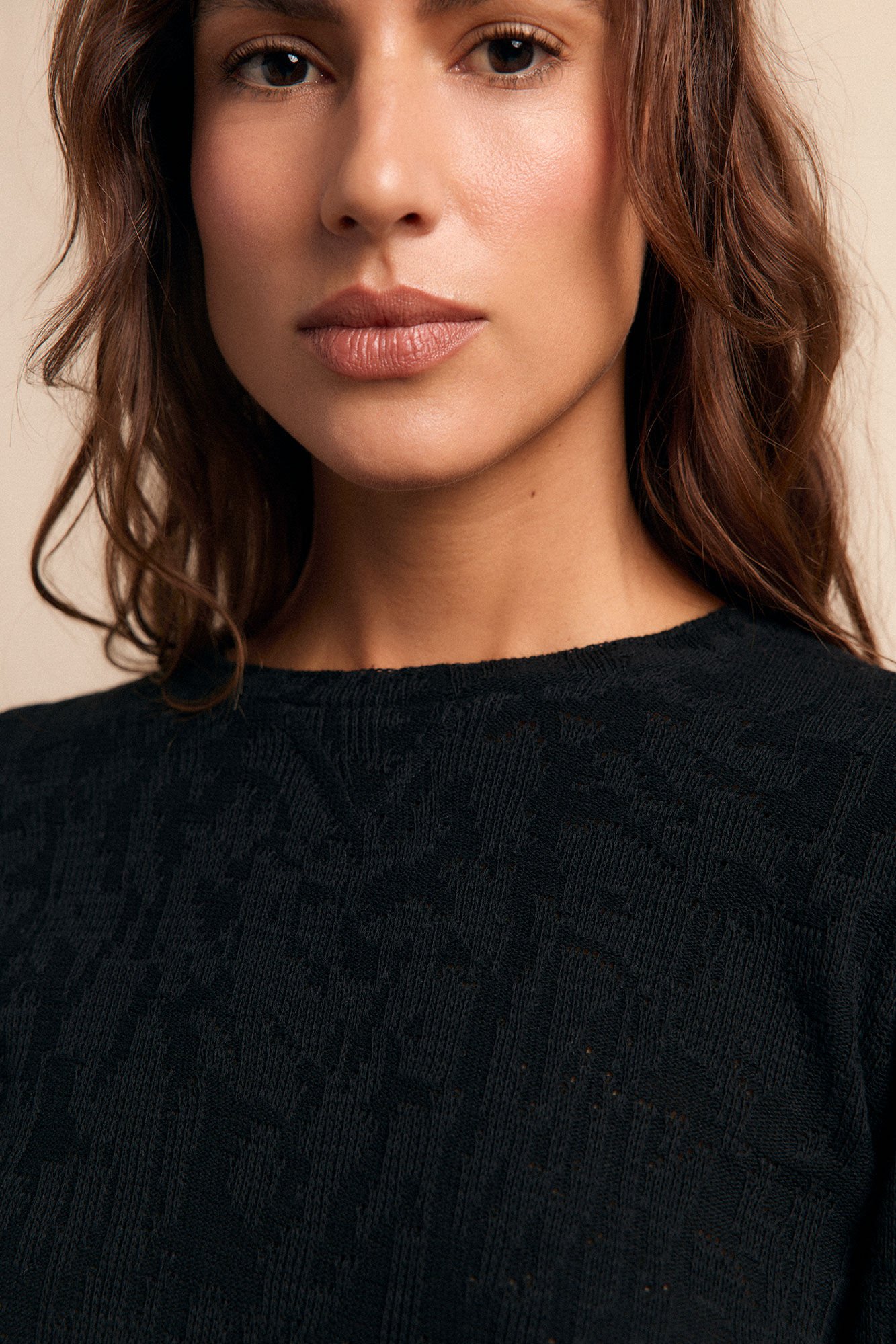 Slowlove Top estructura frunce