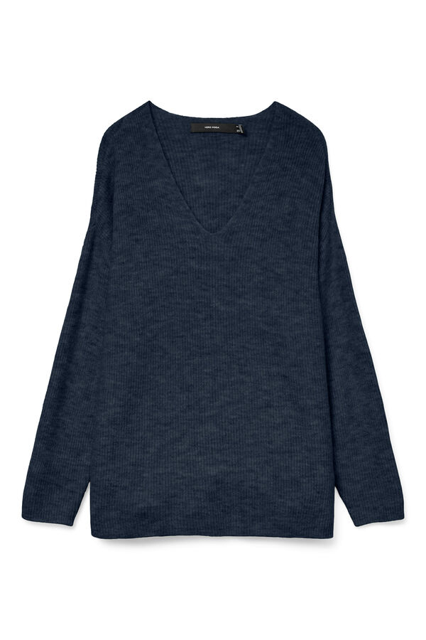 Vero Moda Camisola básico de malha Azul