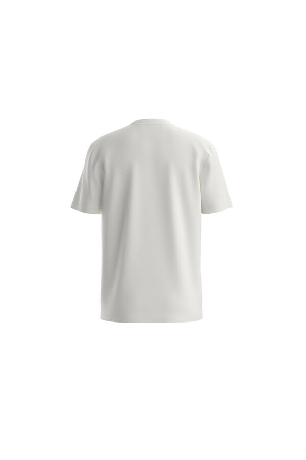 HUGO T-shirt de manga curta Tostado