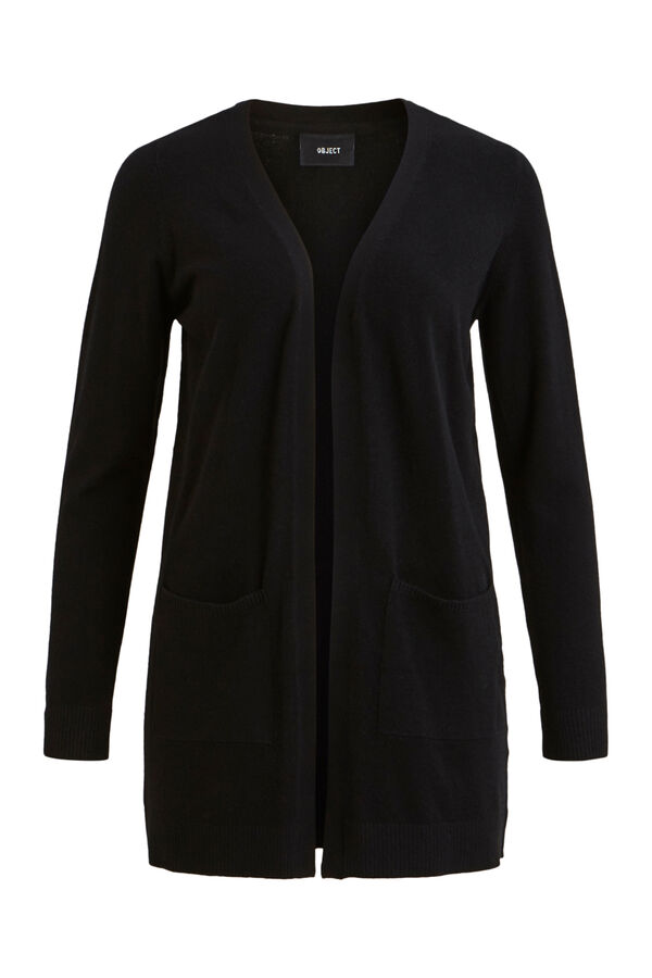 Object Jersey-knit cardigan  Black