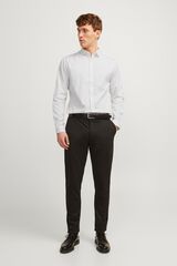 Jack & Jones Camisa slim fit em algod&atilde;o Branco