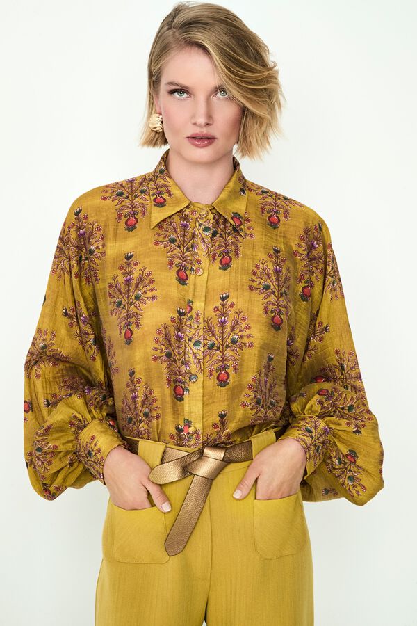 Panambi Printed shirt LENSE Gold
