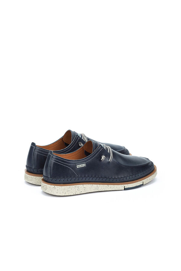 Pikolinos Zapatos de cordones con cierre el&aacute;stico Azul oscuro