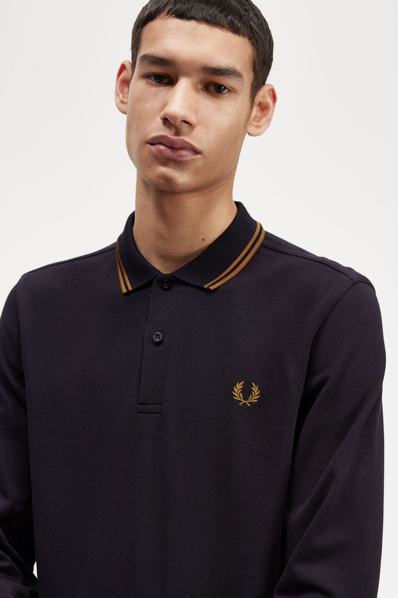 Polo manga larga