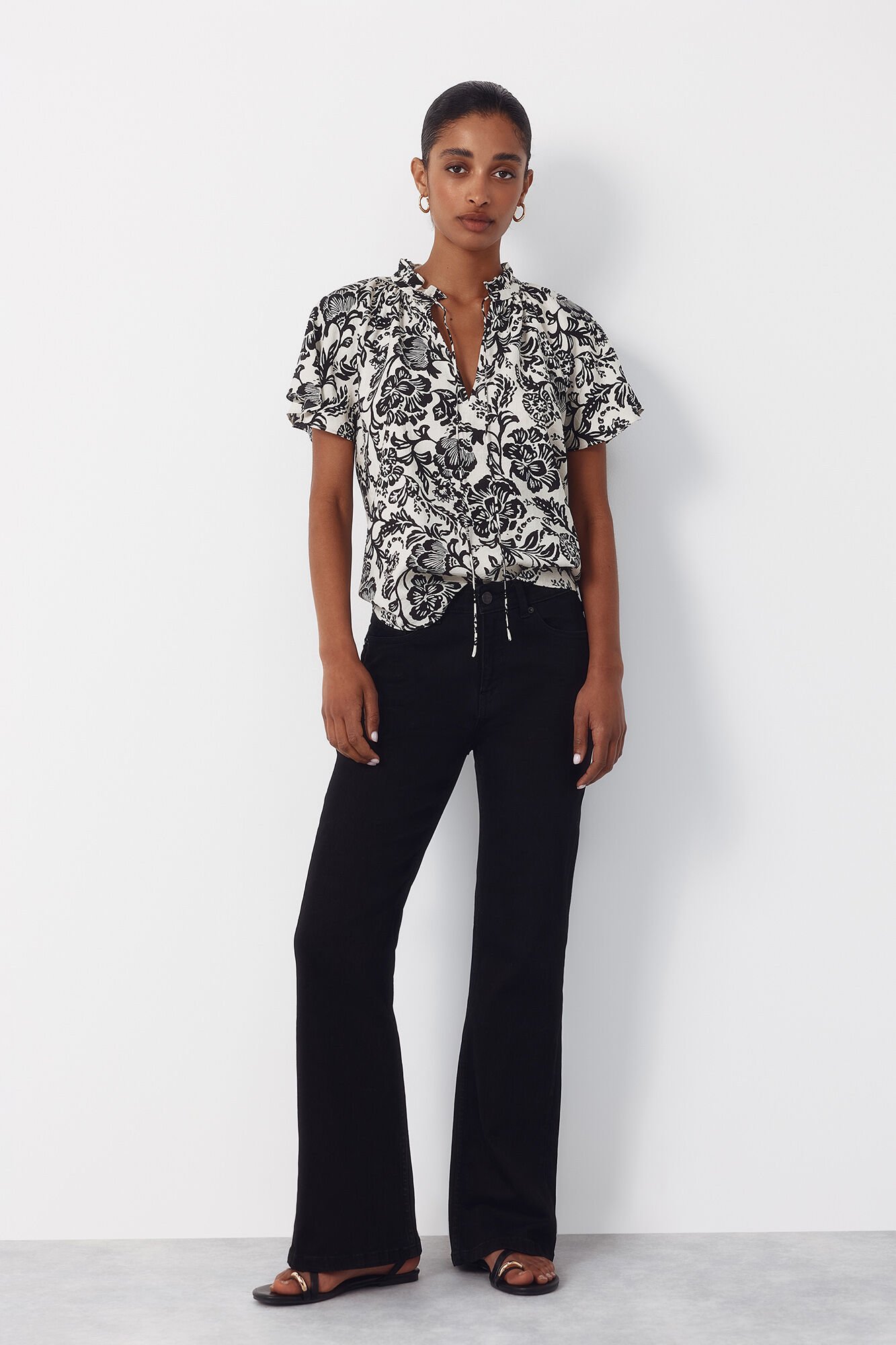 Cortefiel Raglan sleeve blouse