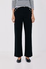 Cortefiel Jeans Botones Negro