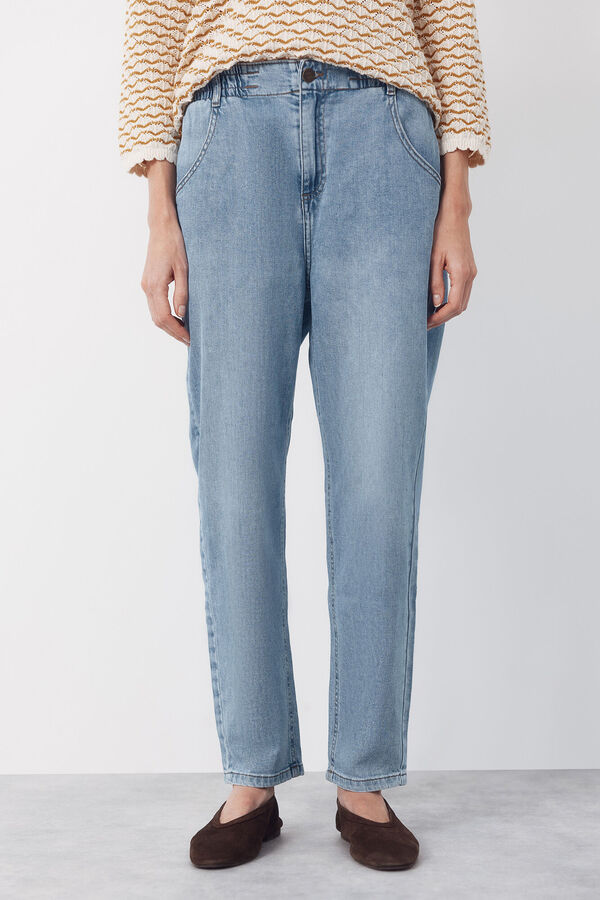 Cortefiel Jeans Easy Fit Blue