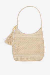 Cortefiel Slouch bag Nude