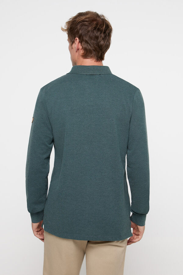 Privata Casual polo shirt Green