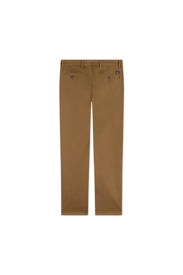Dockers Cal&ccedil;as chino slim Original Castanho