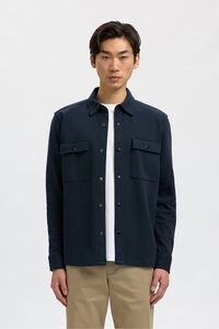 Selected Casaco meia esta&ccedil;&atilde;o com bot&otilde;es