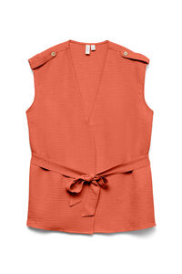 Vero Moda Top sem mangas decote cruzado