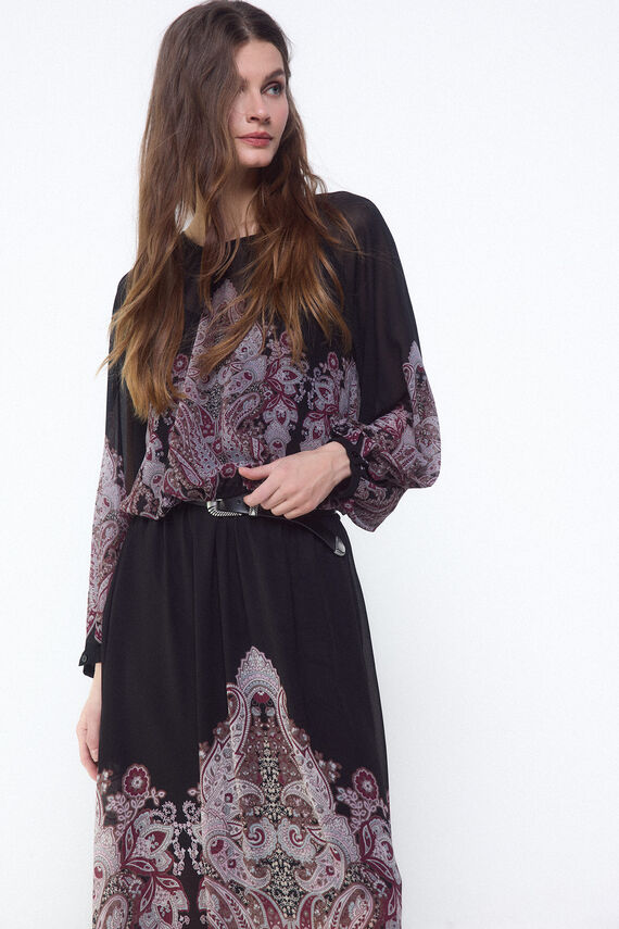 Blusa estampada
