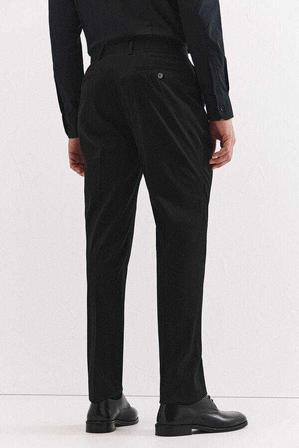 Cortefiel Black trousers series xxi Black