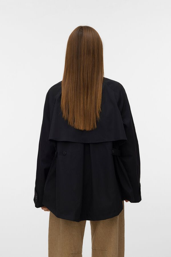 Vero Moda Long sleeve high neck jacket Black