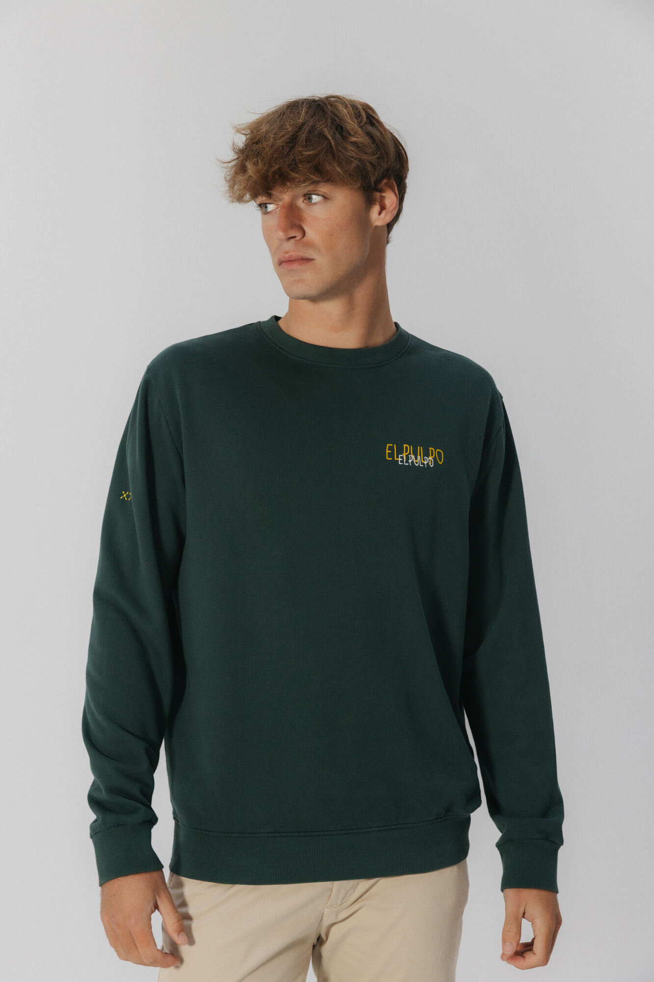 elPulpo Sweatshirt com logo