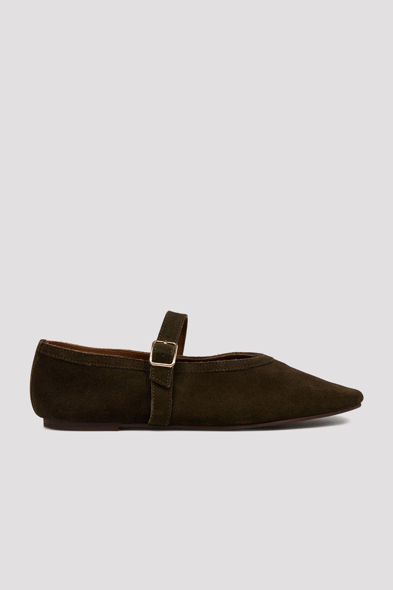 Cortefiel Flat strap ballet flats
