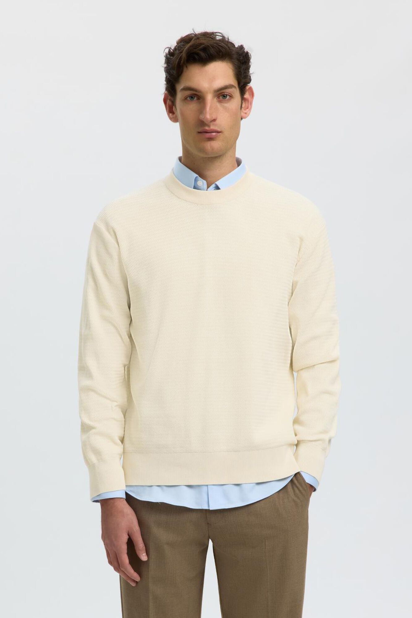Selected Jersey algod&oacute;n org&aacute;nico