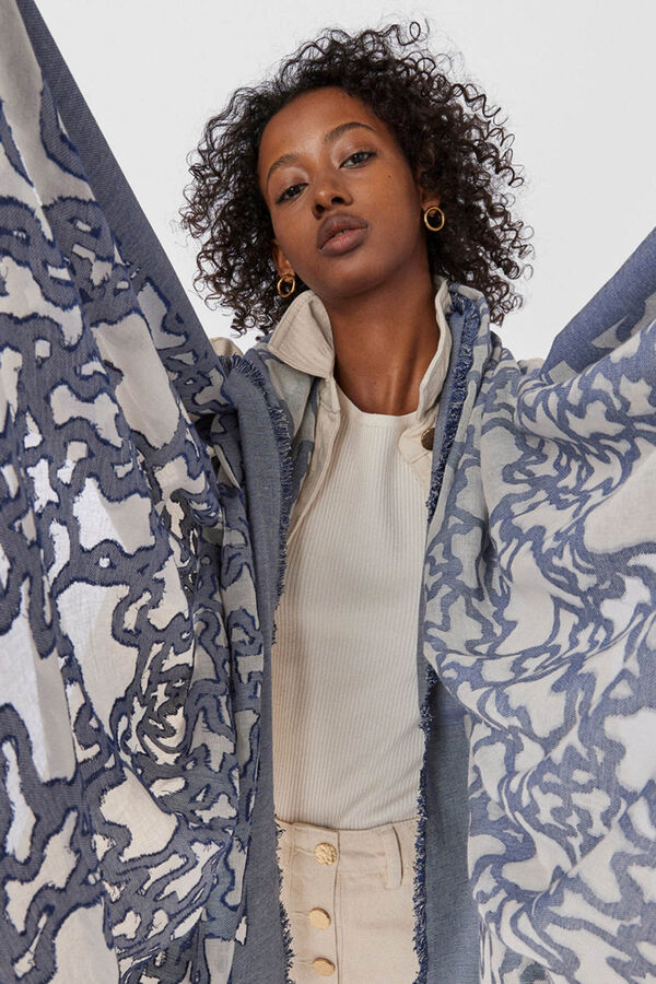 Tous Foulard Kaos en color jeans Azul