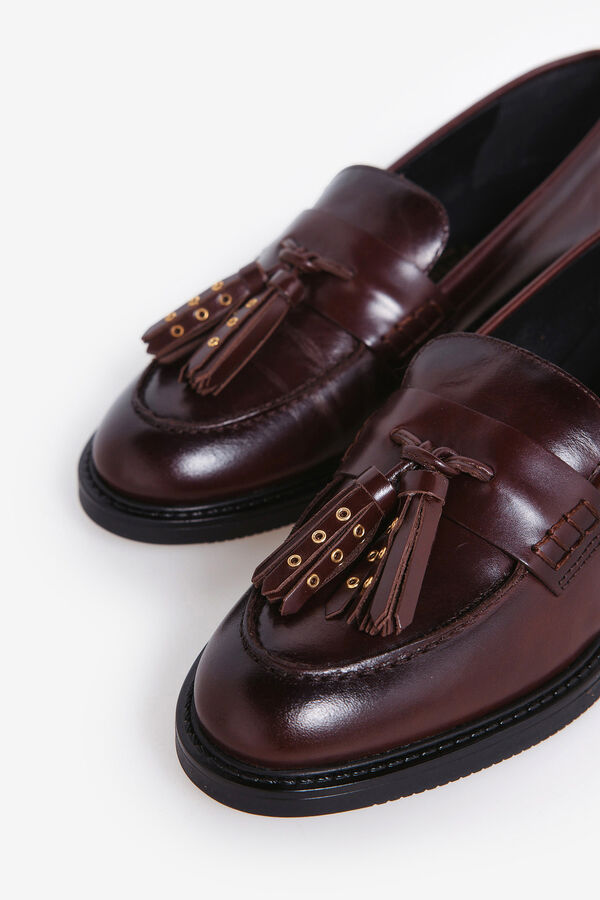 Bryan Stepwise Mocas&iacute;n Mia Marr&oacute;n oscuro