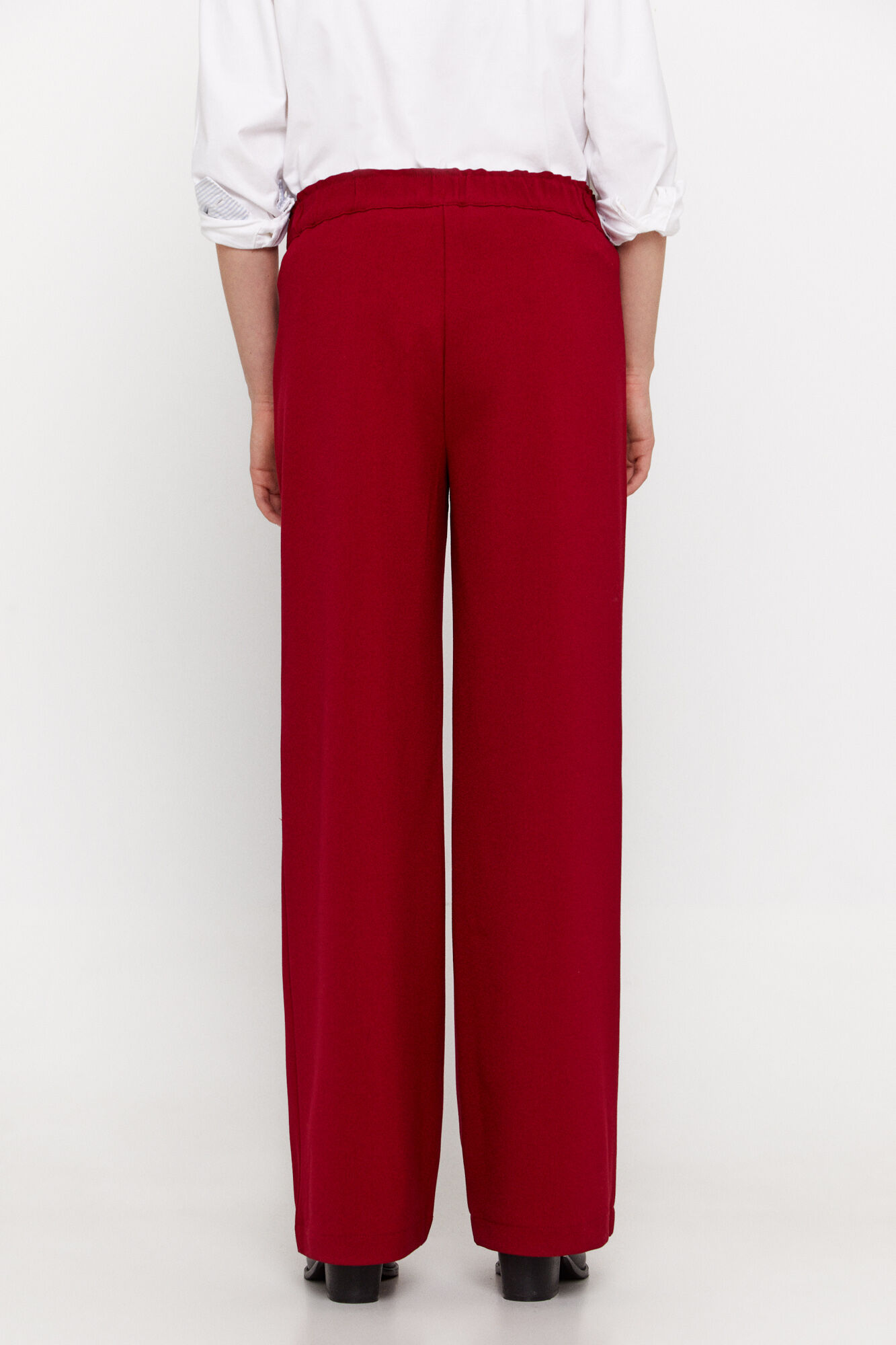 Pantal n ancho Pantalones de mujer Cortefiel