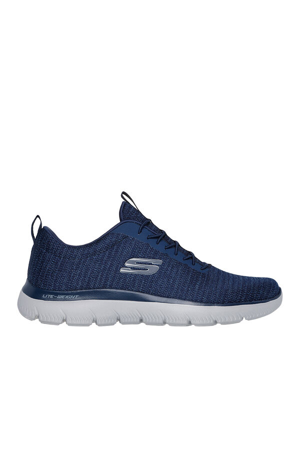 Skechers Chinelos de quarto Summits Azul
