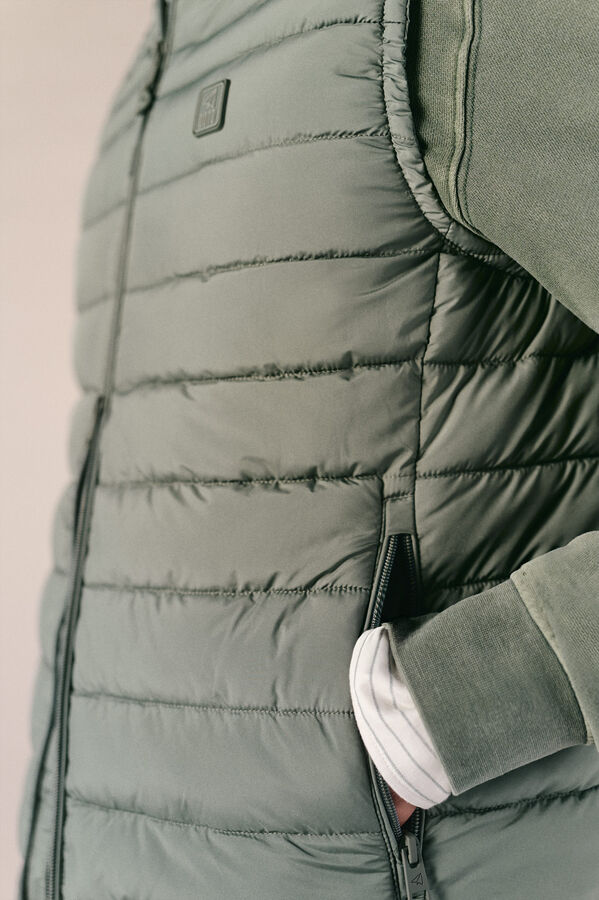 OOTO Colete acolchoado ultraleve Verde