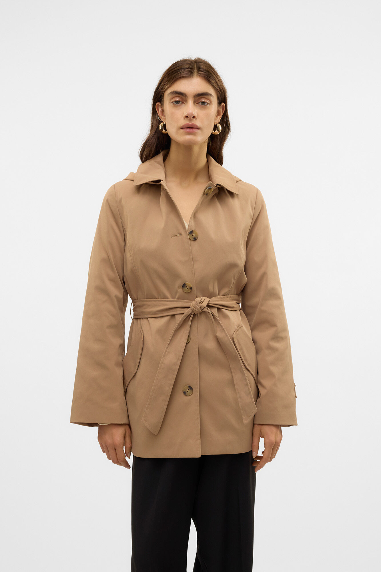 Vero Moda Gabardina midi