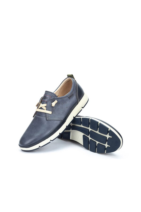 Pikolinos Deportivos con cierre el&aacute;stico para hombre Azul marino