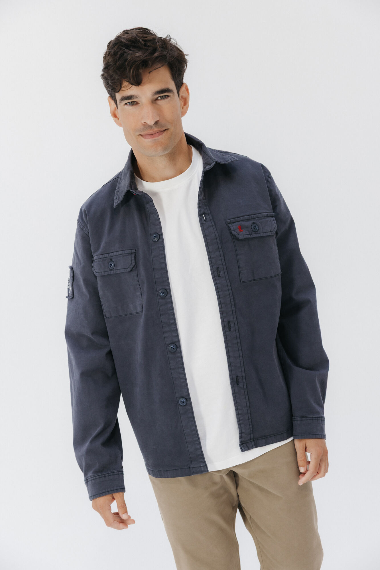 elPulpo Sobrecamisa Heritage de dois bolsos