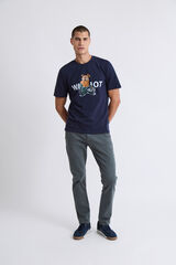 Williot Calças chino justas Azul