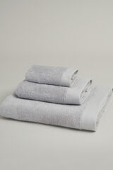 Cortefiel Toalha banho wonder 550 g algodão turco americano cinzento 150x100 Cinzento