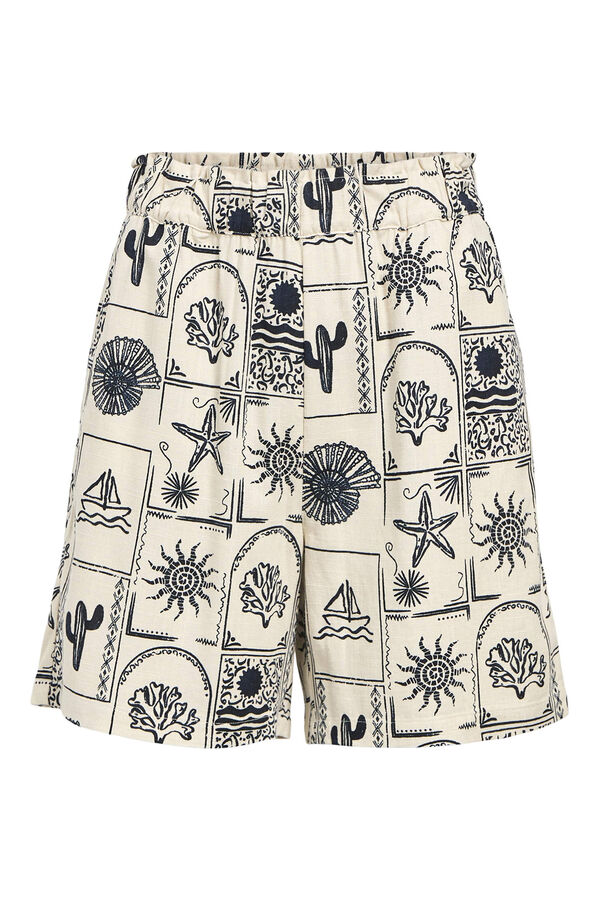 Object Shorts estampado Cinzento