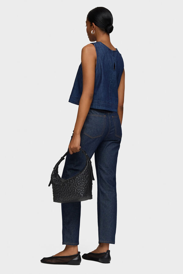 Tous TOUS Puffy Bear Medium Shoulder Bag Black