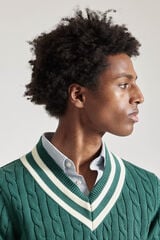 PuroEGO camisa de críquete Verde