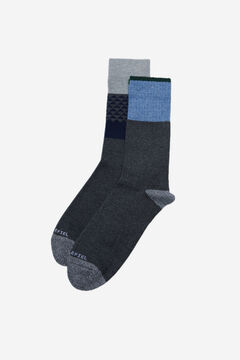 Cortefiel 2-pack socks Grey