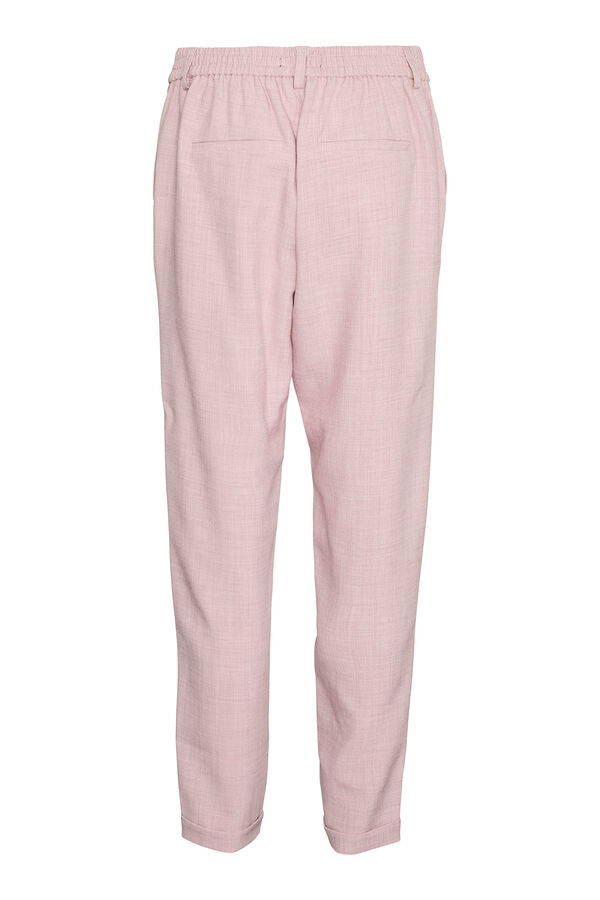 Vero Moda Calças formais Roxo
