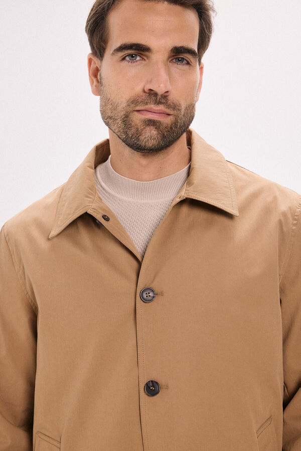 Jack & Jones Regular fit waterproof jacket Nude