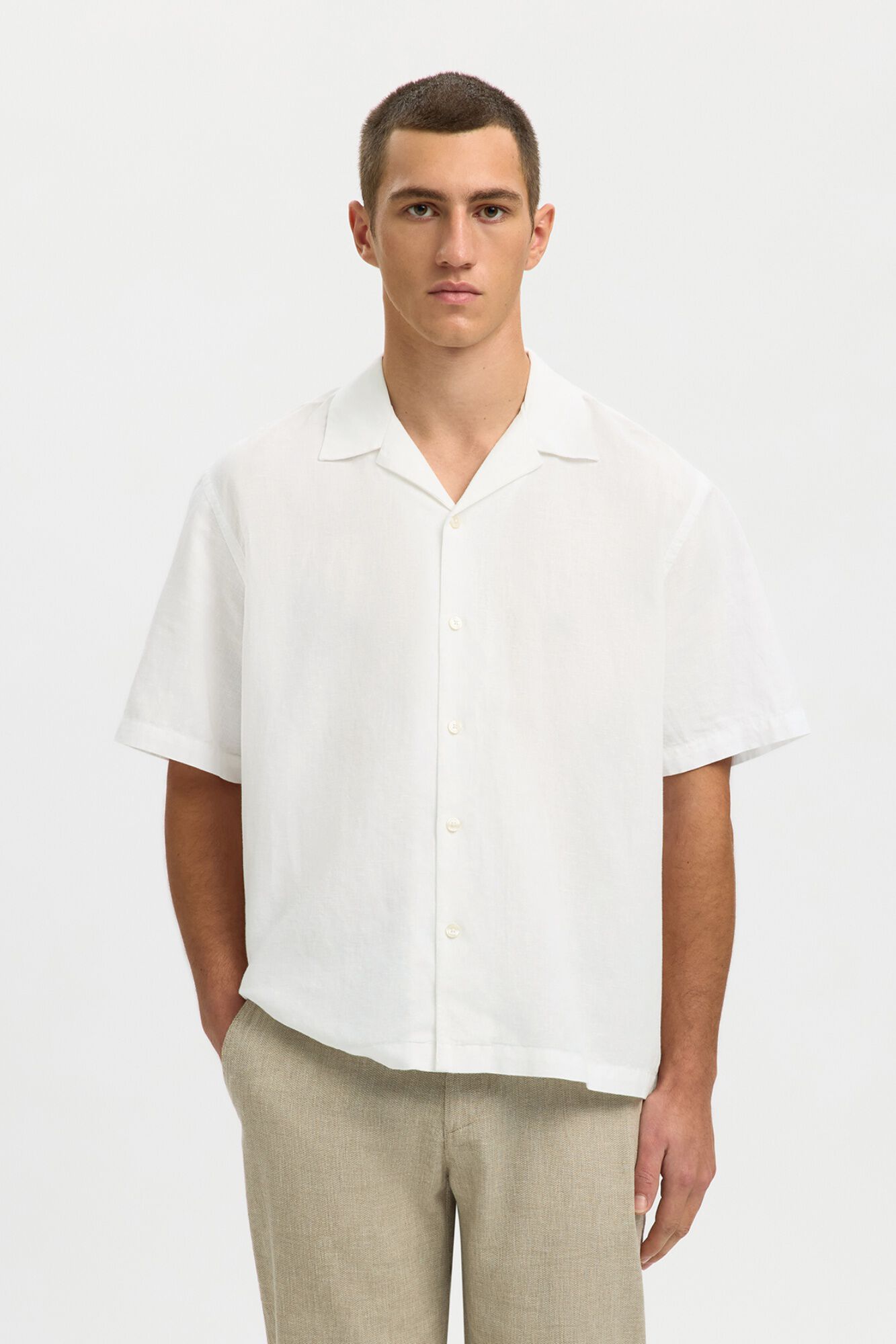 Selected Camisa de manga curta