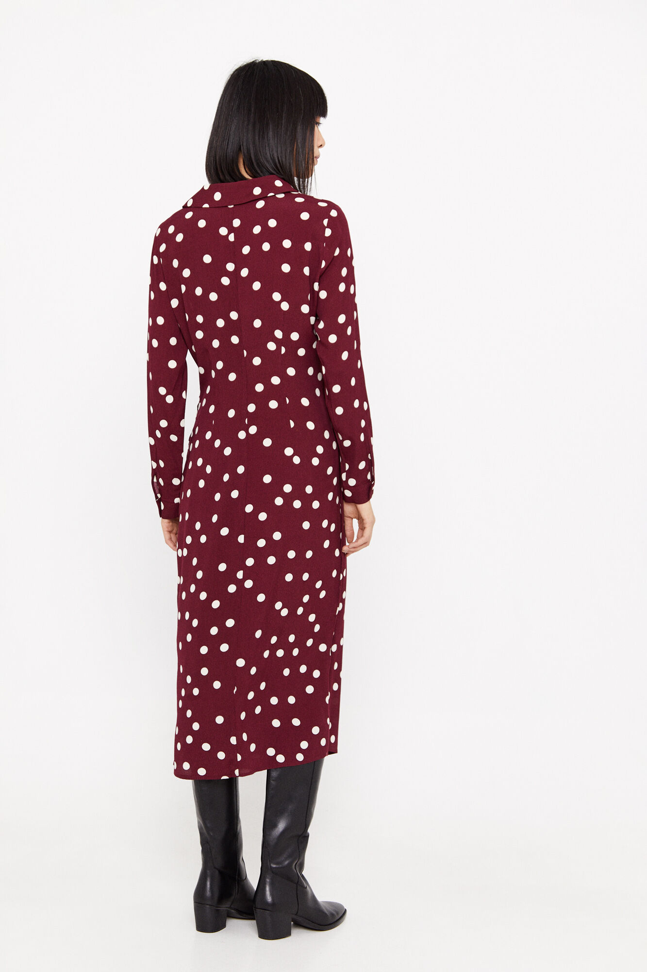 Vestido estampado sostenible Vestidos y monos de mujer Cortefiel