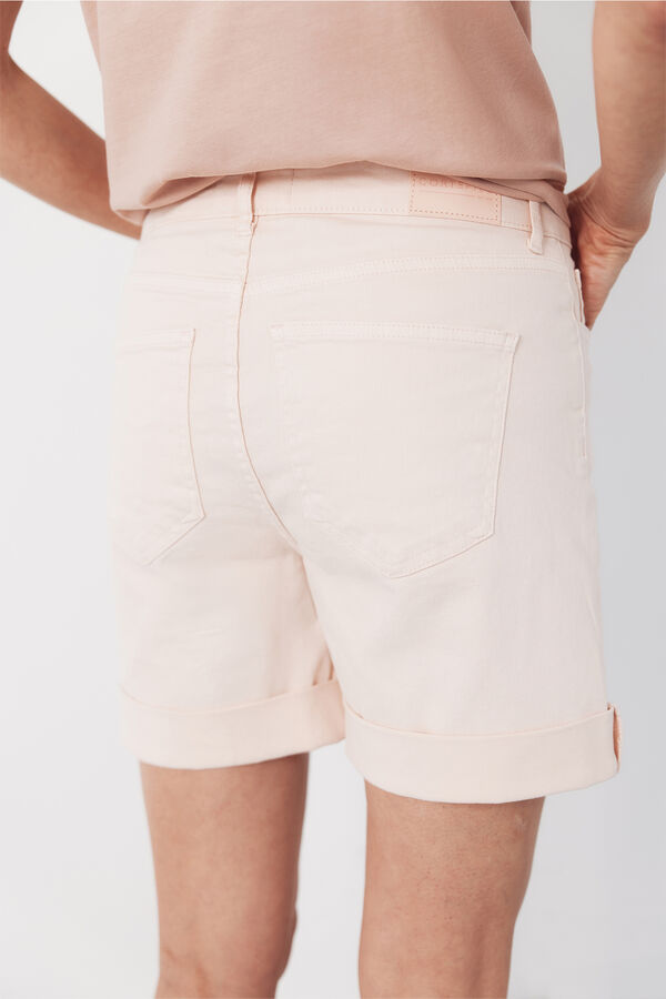Cortefiel Jeans shorts Pink