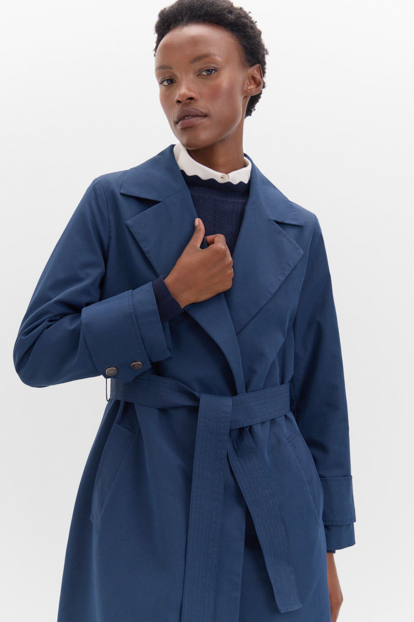 Long trench coat Womens Trench Coats Cortefiel